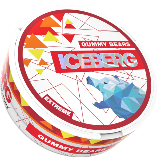 Iceberg Nicotine Pouches - Gummy Bears 35MG (5 Pack)