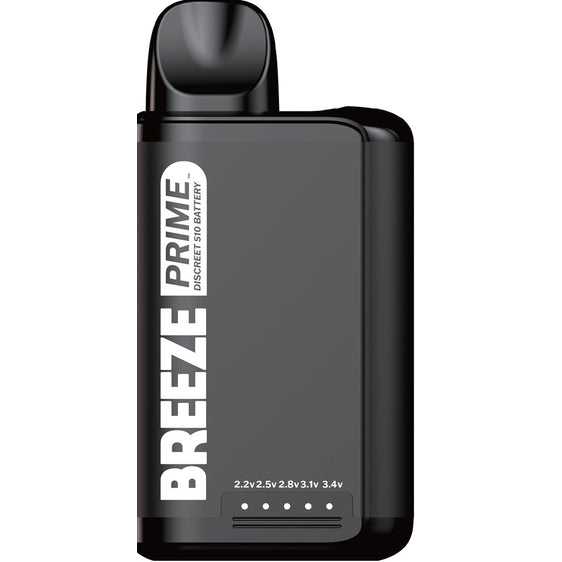 
Breeze Prime Discreet 510 Battery - Black