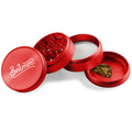 
Beamer Aircraft Grade Aluminum 63MM Grinder - Crown Logo - Red