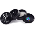 
Beamer Aircraft Grade Aluminum 63MM Grinder - Flying Pizza - Black