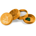 
Beamer Aircraft Grade Aluminum 63MM Grinder - Middle Finger Gold