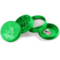 
Beamer Aircraft Grade Aluminum 63MM Grinder - Middle Finger - Green