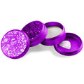 
Beamer Aircraft Grade Aluminum 63MM Grinder - Royal Shapes - Purple