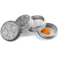 
Beamer Aircraft Grade Aluminum 63MM Grinder - Trippy Jewelz