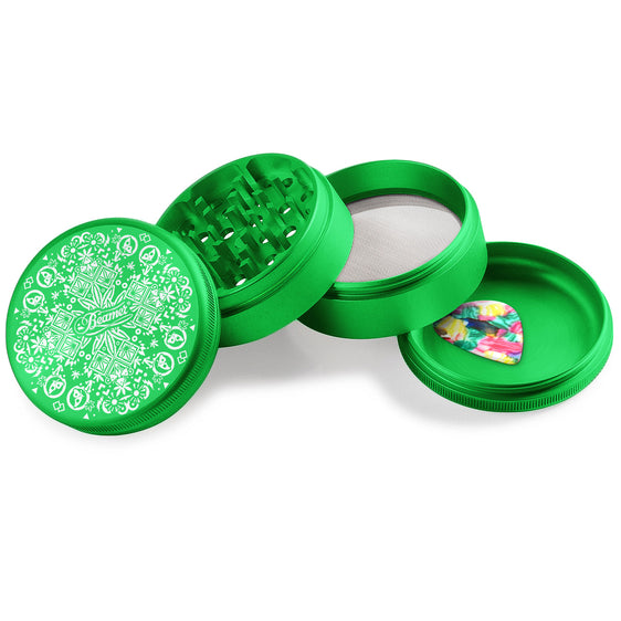 
Beamer Aircraft Grade Aluminum 63MM Grinder - Trippy Jewelz