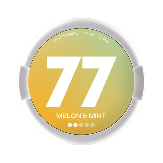 77 Melon Mint Nicotine Pouches – 5.2mg (5 Pack)