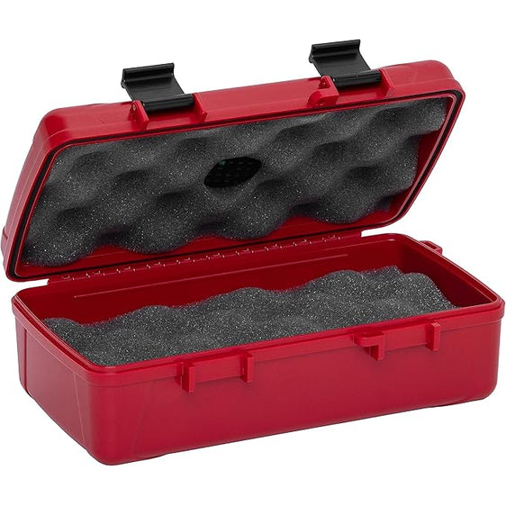 
Xikar 10-Cigar Travel Humidor – Red