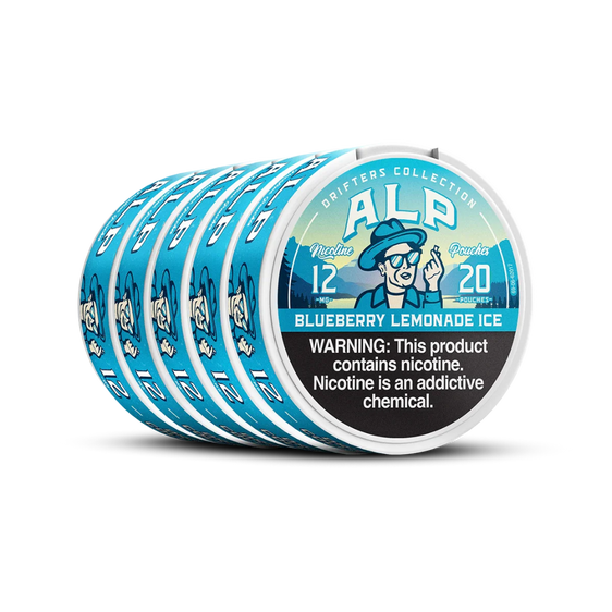 
ALP Drifters Blueberry Lemonade Ice Nicotine Pouches (5 Pack)