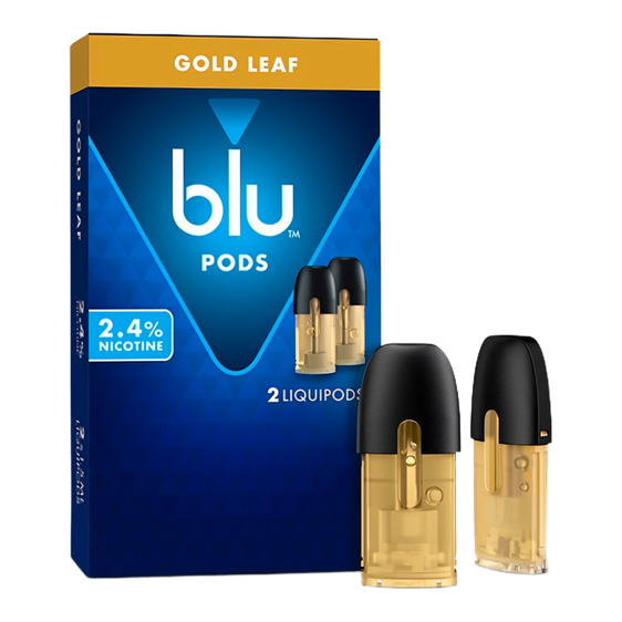 
Blu Pods Gold Leaf 2.4% - 2 Pack