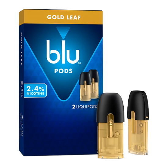 Blu Pods Gold Leaf 2.4% - 2 Pack