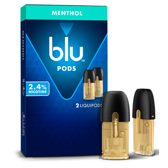
Blu Pods Menthol 2.4% - 2 Pack