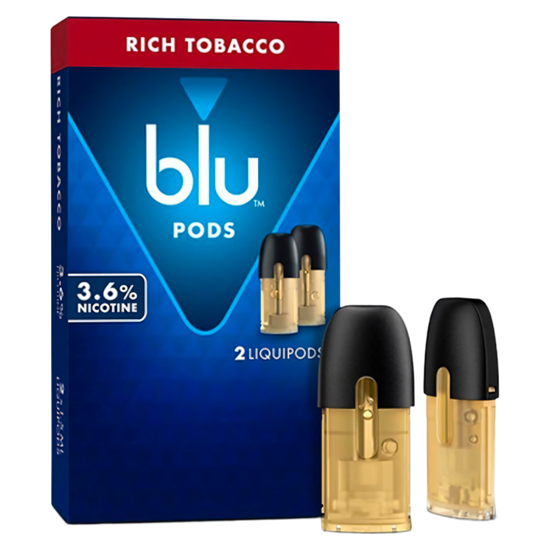 Blu Pods Rich Tobacco 3.6% - 2 Pack