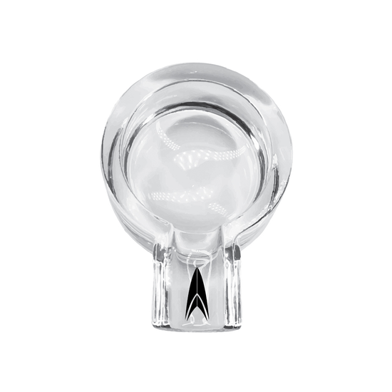 Lotus Clarity Glass Ashtray