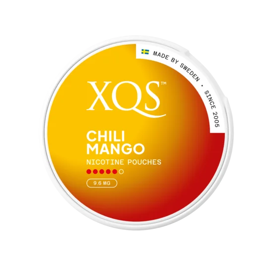 XQS Chili Mango X-Strong 9.6mg Nicotine Pouches (5 Pack)