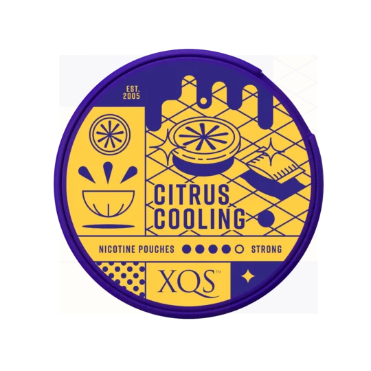 XQS Citrus Cooling 10mg Nicotine Pouches (5 Pack)
