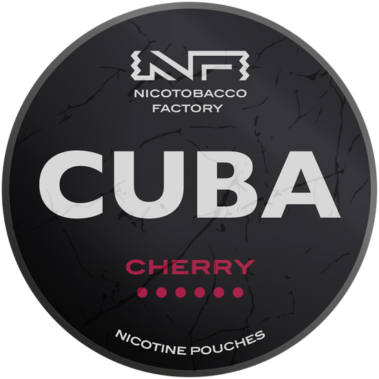 Cuba Black Line Cherry Nicotine Pouches 43mg (5 Pack)