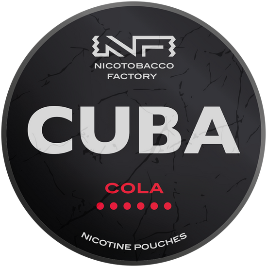 Cuba Black Line Cola Nicotine Pouches 43mg (5 Pack)