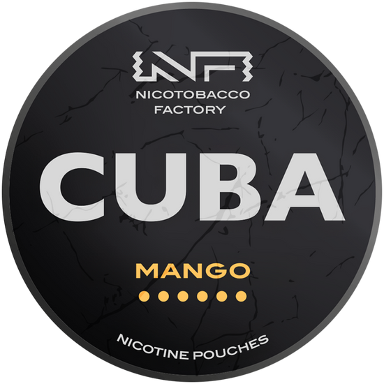 Cuba Black Line Mango Nicotine Pouches 43mg (5 Pack)