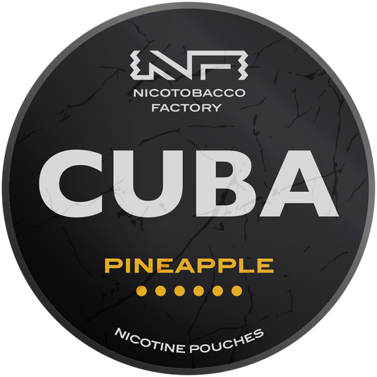 Cuba Black Line Pineapple Nicotine Pouches 43mg (5 Pack)
