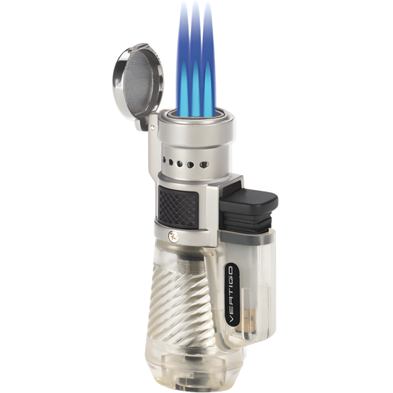 Vertigo Cyclone Triple Torch Lighter - Clear