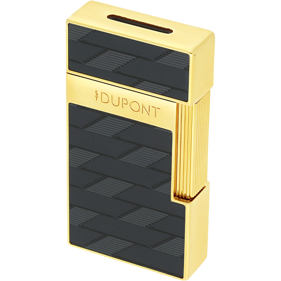 S.T. Dupont Biggy Lighter – Monogram 1872 Black