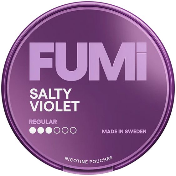
Fumi Salty Violet Nicotine Pouches (5 Pack) - 4mg
