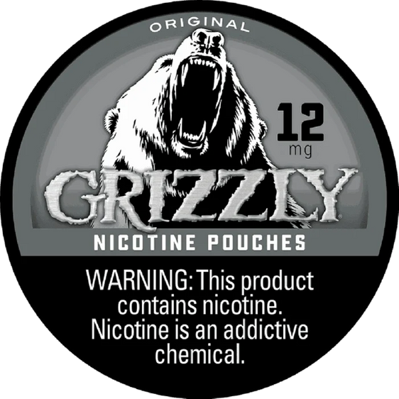 
Grizzly Original Nicotine Pouches (5 Pack)