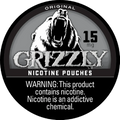 
Grizzly Original Nicotine Pouches (5 Pack) - 15mg