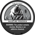 
Grizzly Original Nicotine Pouches (5 Pack) - 6mg