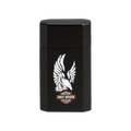 
Ronson Jetlite Butane Harley Davidson Cigar Lighter - Harley Davidson Eagle on Matte Black