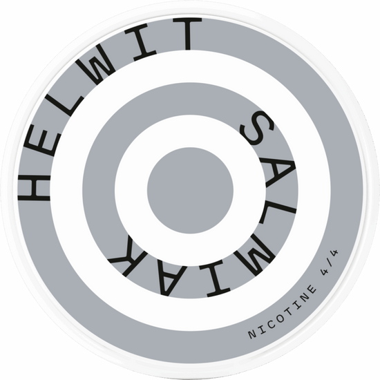 Helwit Salmiak 6mg Nicotine Pouches (5 Pack)