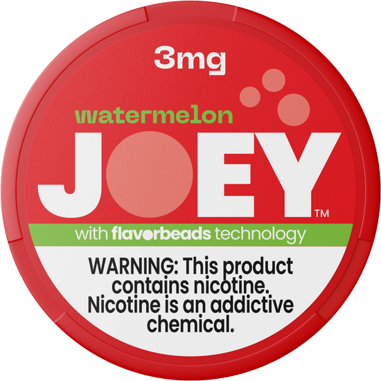 JOEY Watermelon Nicotine Pouches 3mg (5 Pack)