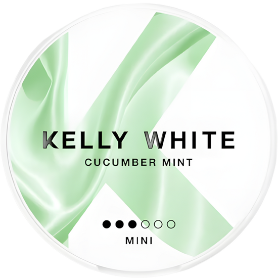Kelly White Cucumber Mint Mini 5mg Nicotine Pouches (5 Pack)