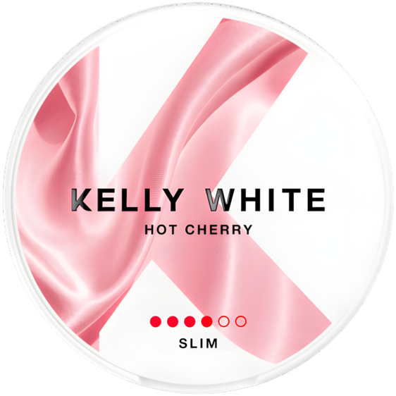 
Kelly White Hot Cherry Slim 8mg Nicotine Pouches (5 Pack)