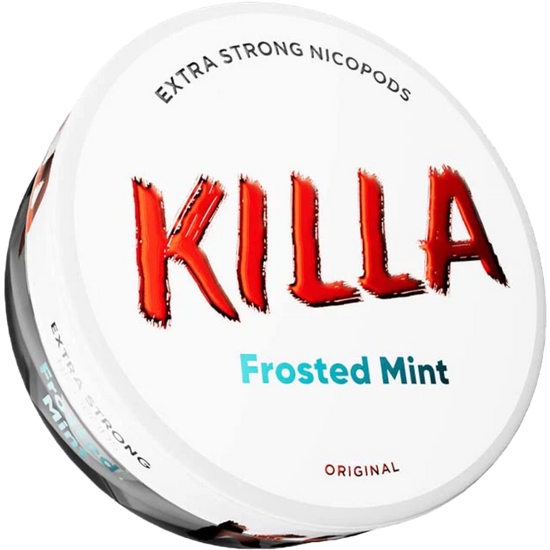 Killa Frosted Mint 13.2mg Nicotine Pouches (5 Pack)