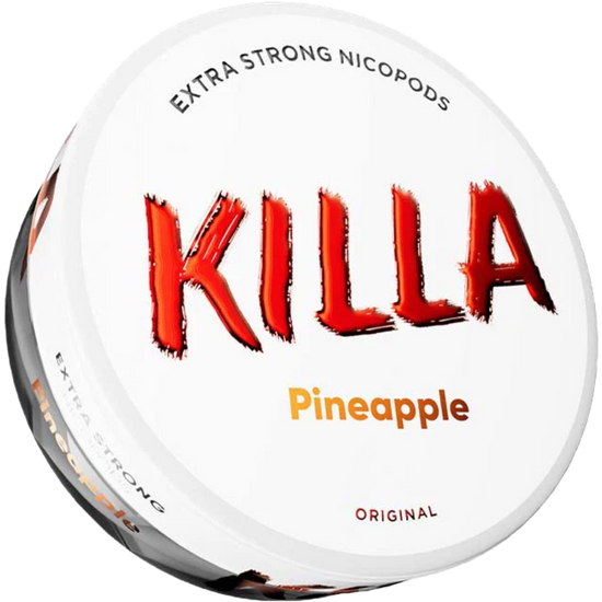 Killa Pineapple 13.2mg Nicotine Pouches (5 Pack)