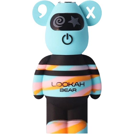 
Lookah Bear 510 Vape Battery - Blue Tie-dye