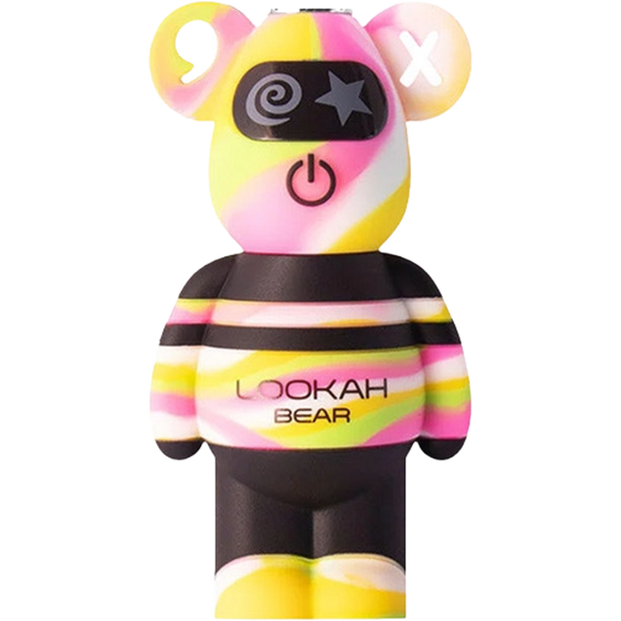 
Lookah Bear - 510 Vape Battery - Pink Tie-dye