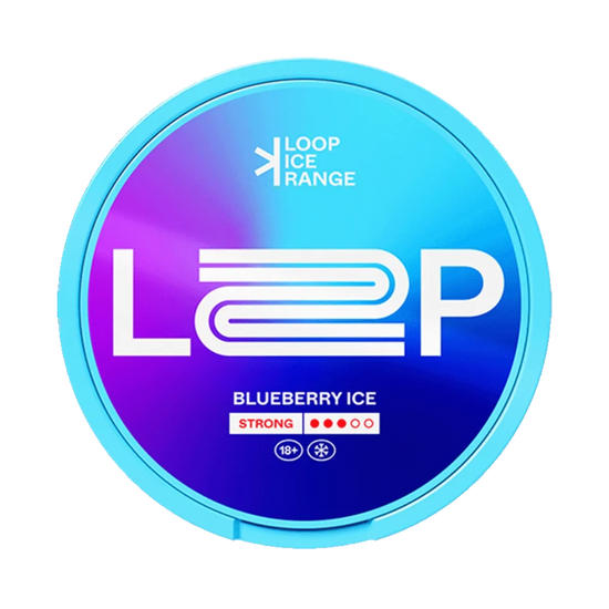 Loop Blueberry Ice 9.4mg Nicotine Pouches (5 Pack)