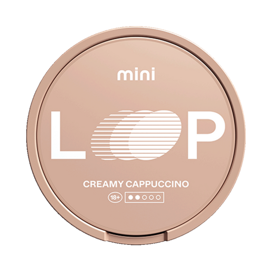 Loop Creamy Cappuccino Mini 6.75mg Nicotine Pouches (5 Pack)