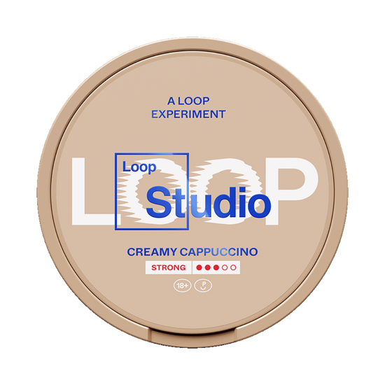 Loop Creamy Cappuccino 9.4mg Nicotine Pouches (5 Pack)