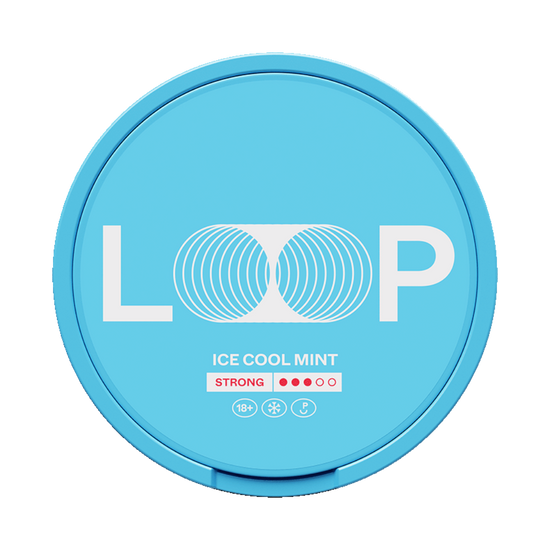 Loop Ice Cool Mint 9.4mg Nicotine Pouches (5 Pack)