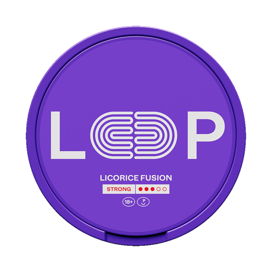 Loop Licorice Fusion 9.4mg Nicotine Pouches (5 Pack)