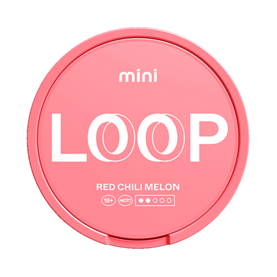 Loop Red Chili Melon Mini 6.75mg Nicotine Pouches (5 Pack)