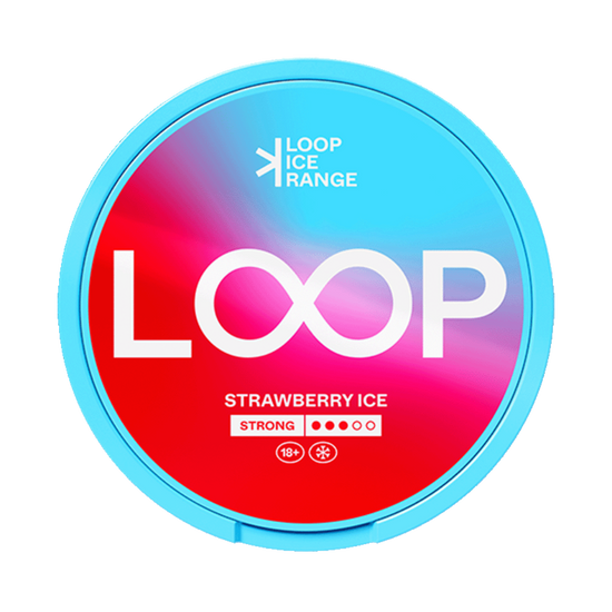 Loop Strawberry Ice 9.4mg Nicotine Pouches (5 Pack)
