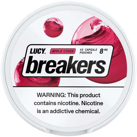 
Lucy Breakers Apple Cider Nicotine Pouches (5 Pack) - 8mg