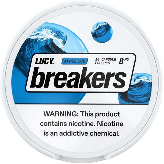 
Lucy Breakers Apple Ice Nicotine Pouches (5 Pack) - 8mg