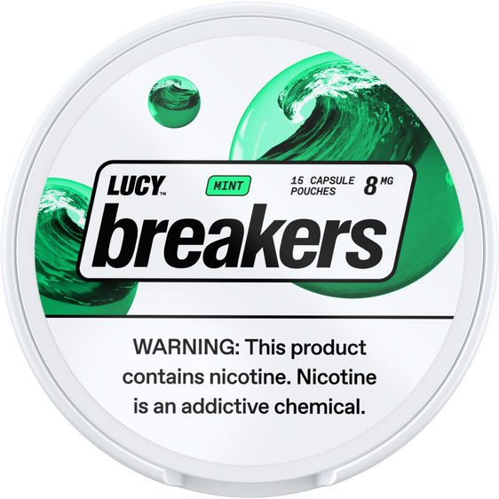 
Lucy Breakers Mint Nicotine Pouches (5 Pack) - 8mg