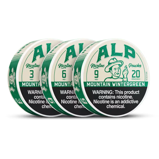 ALP Mountain Wintergreen Nicotine Pouches (5 Pack)