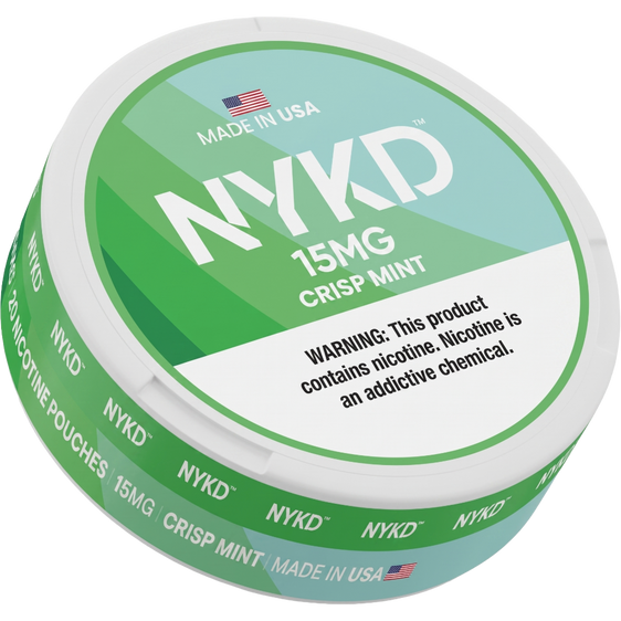 
NYKD Crisp Mint Nicotine Pouches (5 Pack) - 15mg